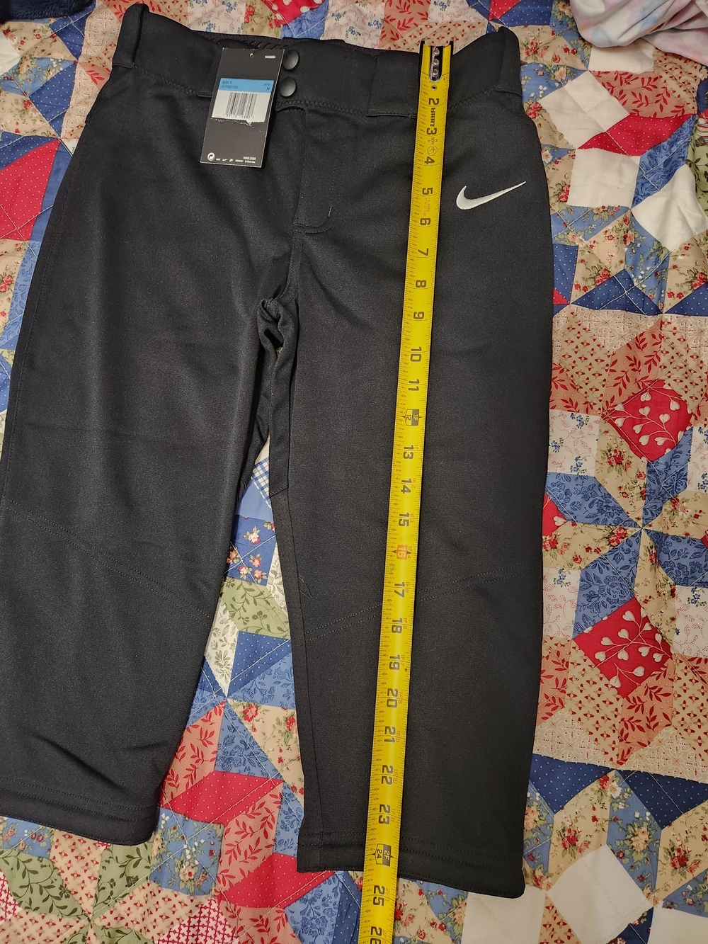 Nike Kids' Black Athletic Baseball Pants